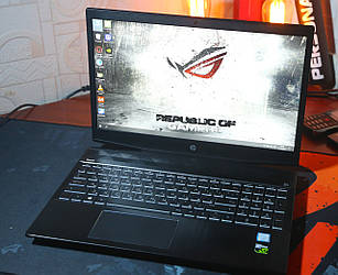 Ігровий потужний ноутбук Hp Pavilion Gaming 15 i5-8300h / 8 GB / 256 SSD M2 + 1 Tb HDD / GeForce GTX 1050