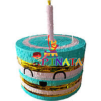 Піньята Тортик на день народження, з цукерками