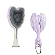 Подарунковий набір гребінців Tangle Angel 2.0 & Keyring Detangling Gift Set Lilac, фото 2