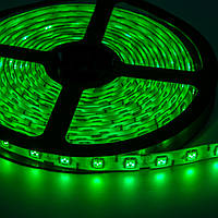 Світлодіодна стрічка зелена 5 метрів діодна led стрічка для приміщення D160XW10mm