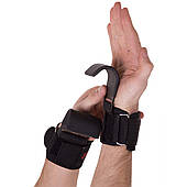 Атлетичні напульсники-гаки для тяги, підтягування на турніку (SB-167059)