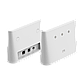 3G/4G WiFi комплект стаціонарний маршрутизатор ZTE MF293N + 2 штатні 4G LTE антени, фото 5