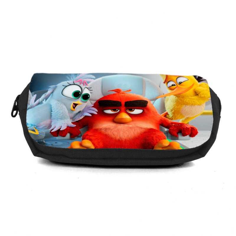 Шкільний пенал Angry Birds 001 органайзер універсальний (ANG-001-black) чорний, фото 1