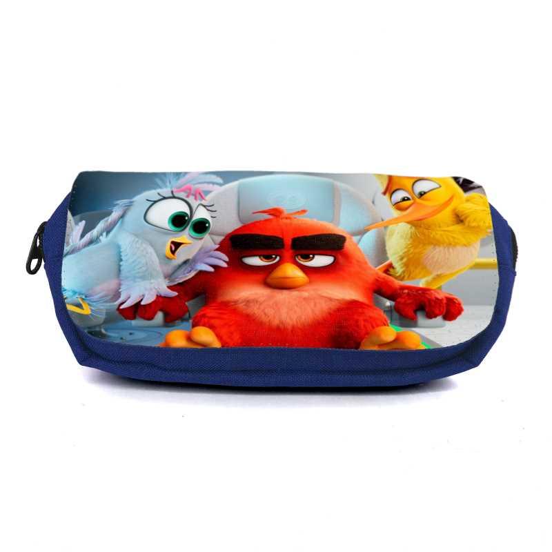 Шкільний пенал Angry Birds 001 органайзер універсальний (ANG-001-blue) синій, фото 1