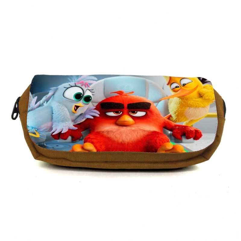 Шкільний пенал Angry Birds 001 органайзер універсальний (ANG-001-orn) жовтогарячий, фото 1