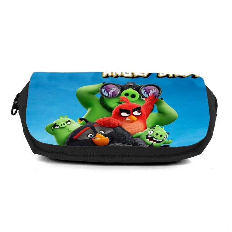 Шкільний пенал Angry Birds 004 органайзер універсальний (ANG-004-black) чорний, фото 1