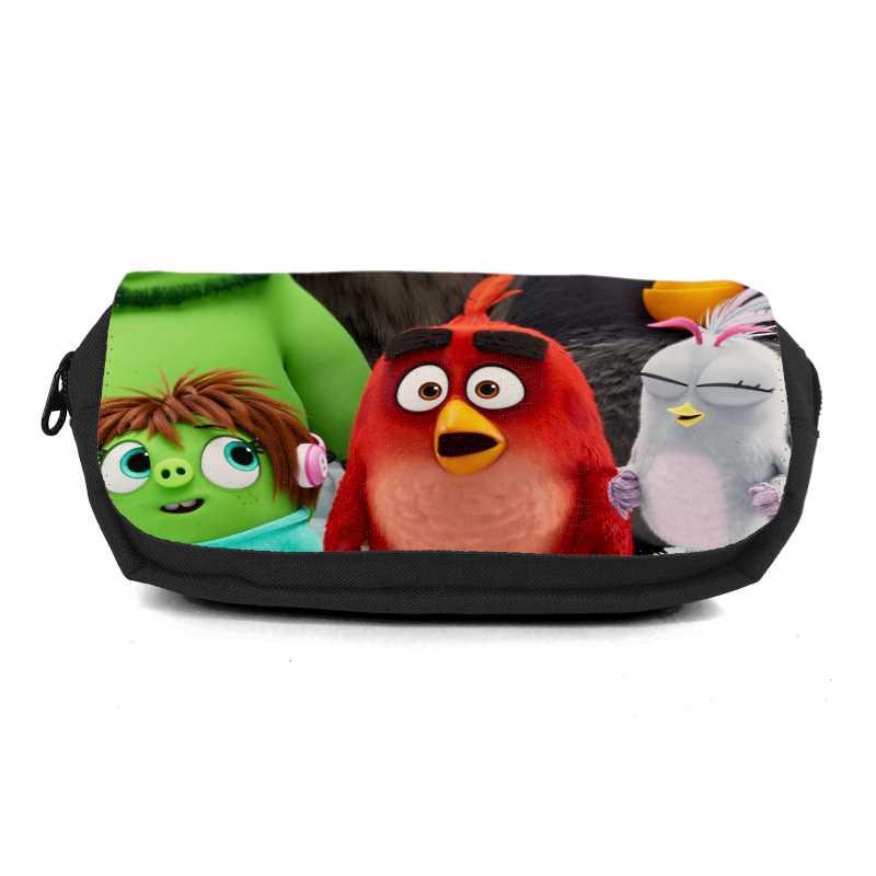 Шкільний пенал Angry Birds 006 органайзер універсальний (ANG-006-black) чорний, фото 1