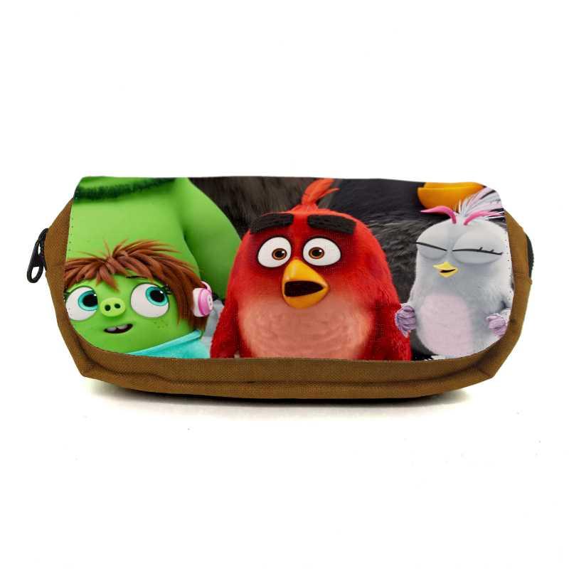 Шкільний пенал Angry Birds 006 органайзер універсальний (ANG-006-orn) жовтогарячий, фото 1
