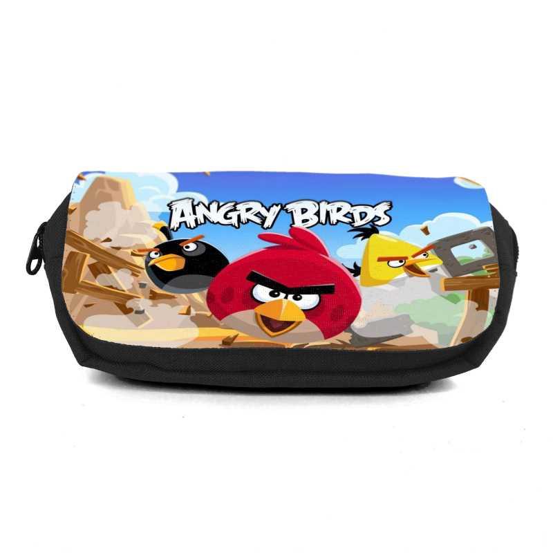 Шкільний пенал Angry Birds 008 органайзер універсальний (ANG-008-black) чорний, фото 1