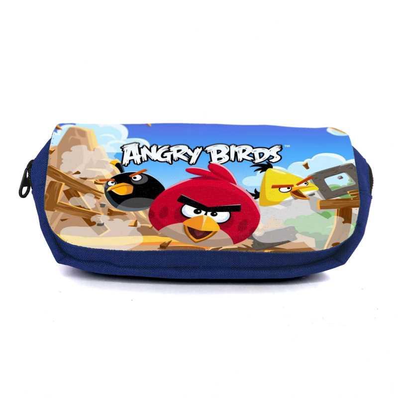 Шкільний пенал Angry Birds 008 органайзер універсальний (ANG-008-blue) синій, фото 1