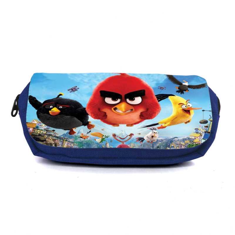 Шкільний пенал Angry Birds 009 органайзер універсальний (ANG-009-blue) синій, фото 1
