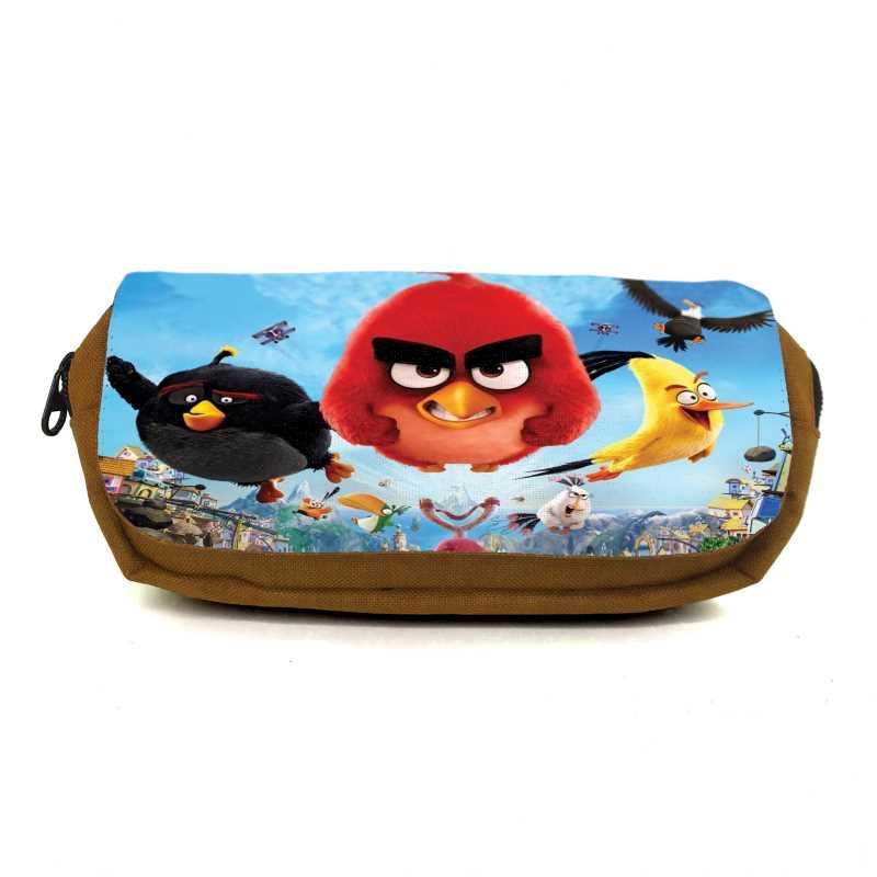 Шкільний пенал Angry Birds 009 органайзер універсальний (ANG-009-orn) жовтогарячий, фото 1