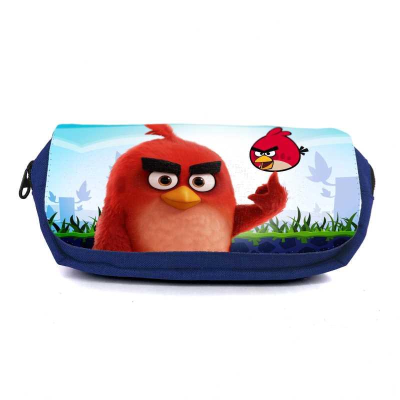 Шкільний пенал Angry Birds 0010 органайзер універсальний (ANG-0010-blue) синій, фото 1