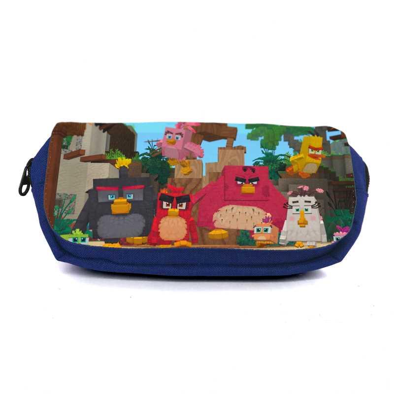 Шкільний пенал Angry Birds 0012 органайзер універсальний (ANG-0012-blue) синій, фото 1