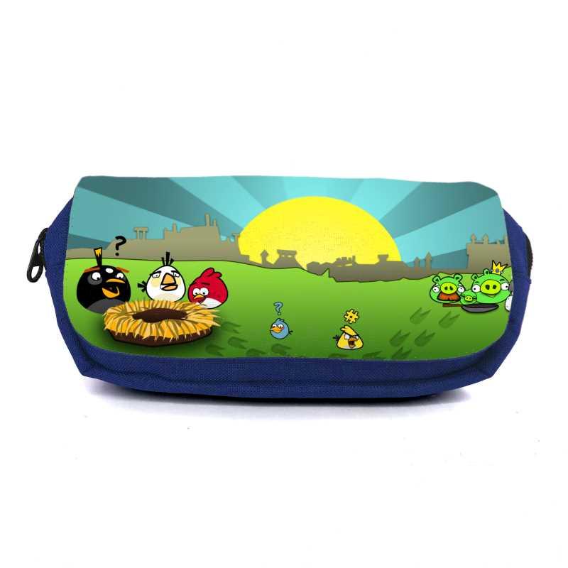 Шкільний пенал Angry Birds 0014 органайзер універсальний (ANG-0014-blue) синій, фото 1