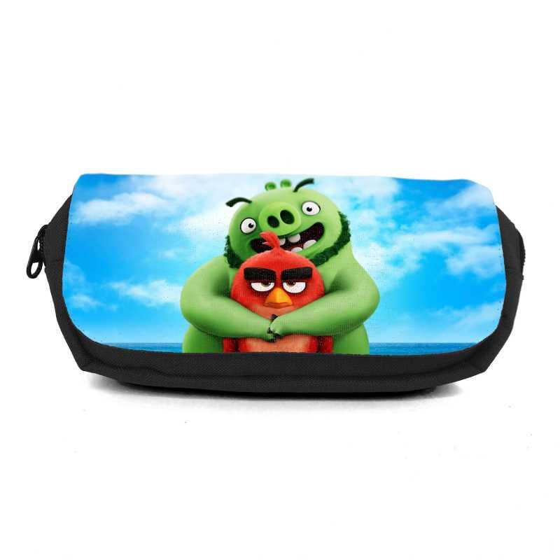 Шкільний пенал Angry Birds 0018 органайзер універсальний (ANG-0018-black) чорний, фото 1