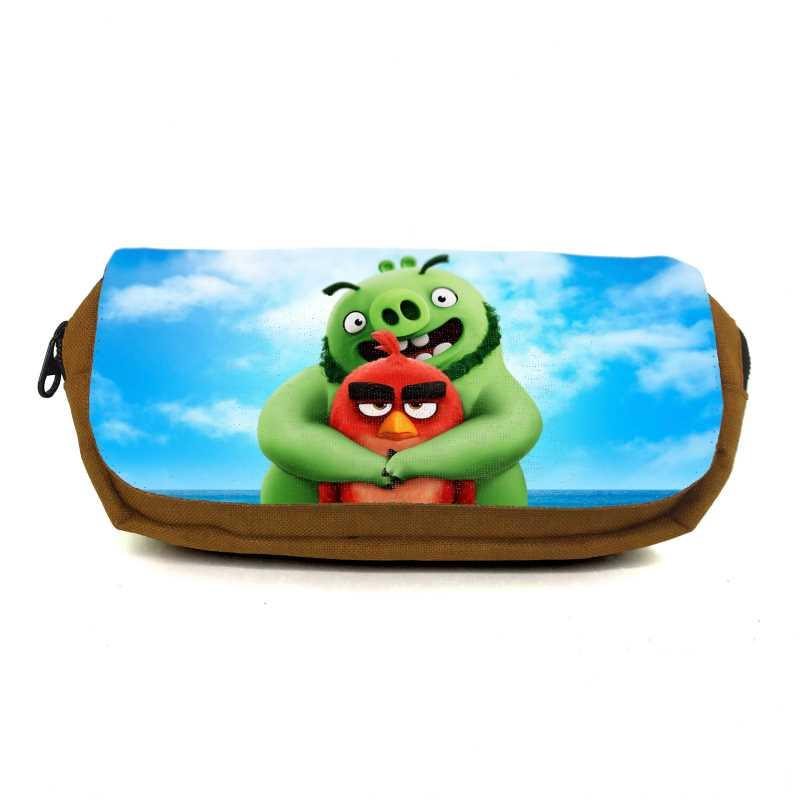 Шкільний пенал Angry Birds 0018 органайзер універсальний (ANG-0018-orn) жовтогарячий, фото 1