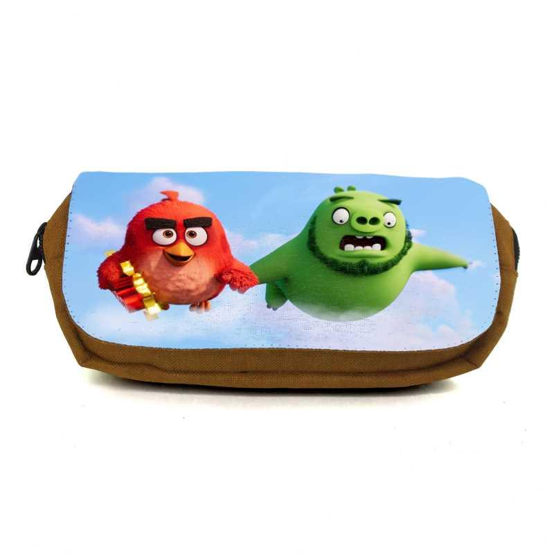 Шкільний пенал Angry Birds 0019 органайзер універсальний (ANG-0019-orn) жовтогарячий, фото 1