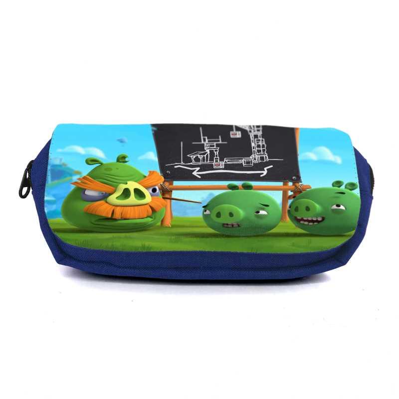 Шкільний пенал Angry Birds 0020 органайзер універсальний (ANG-0020-blue) синій, фото 1