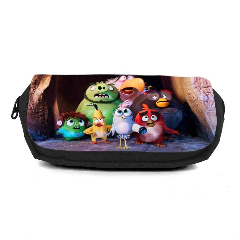 Шкільний пенал Angry Birds 0021 органайзер універсальний (ANG-0021-black) чорний, фото 1