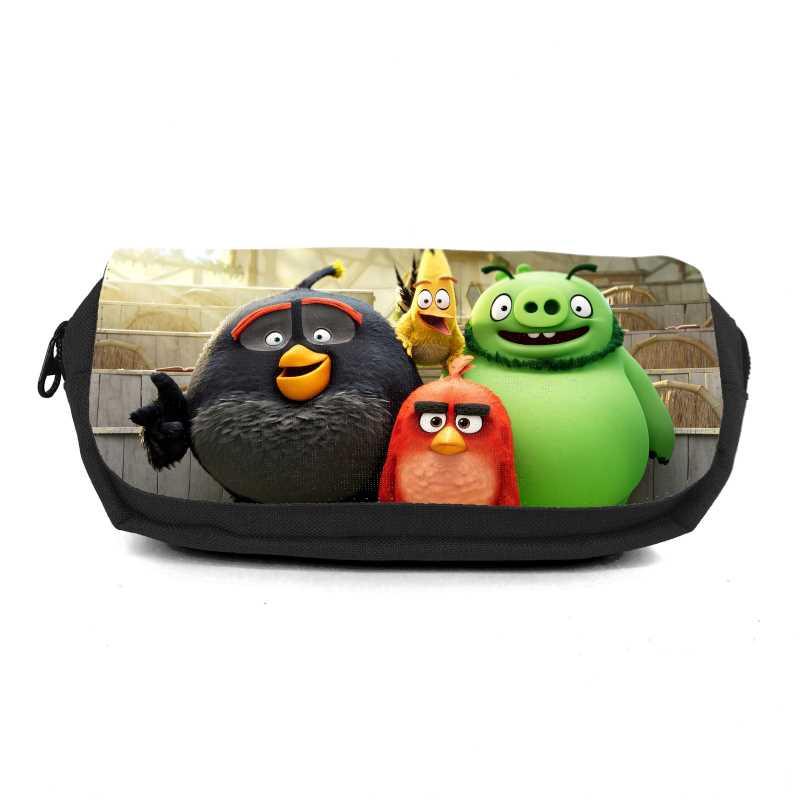 Шкільний пенал Angry Birds 0022 органайзер універсальний (ANG-0022-black) чорний, фото 1
