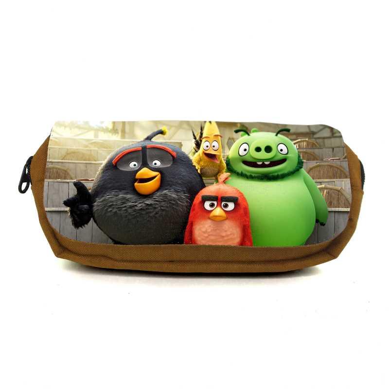 Шкільний пенал Angry Birds 0022 органайзер універсальний (ANG-0022-orn) жовтогарячий, фото 1