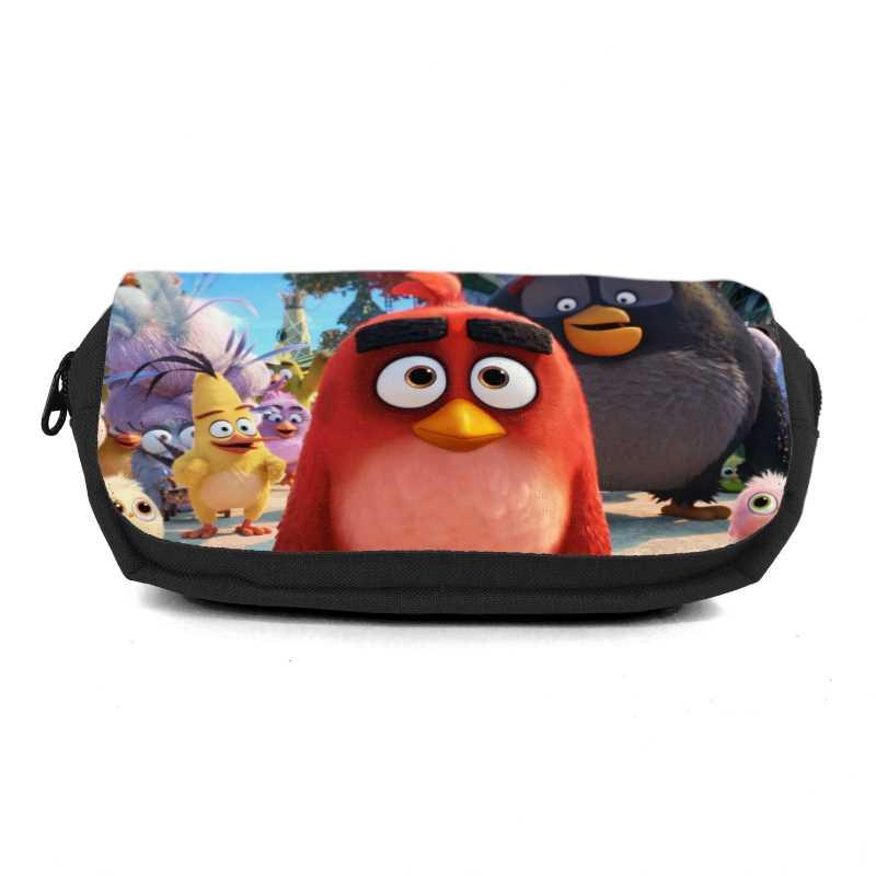 Шкільний пенал Angry Birds 0023 органайзер універсальний (ANG-0023-black) чорний, фото 1