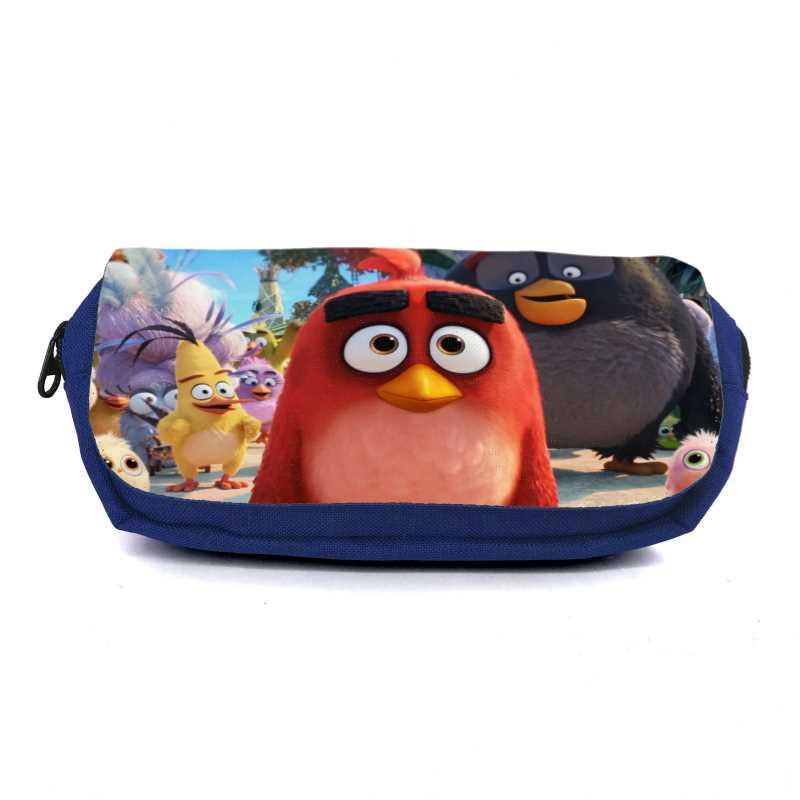 Шкільний пенал Angry Birds 0023 органайзер універсальний (ANG-0023-blue) синій, фото 1