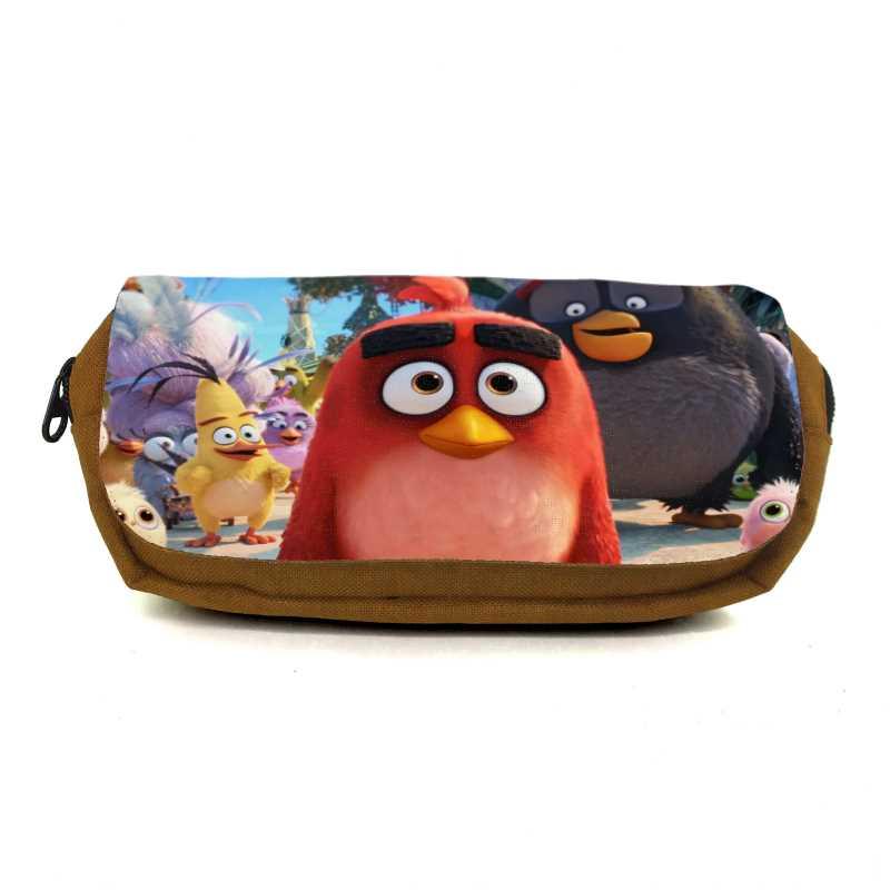 Шкільний пенал Angry Birds 0023 органайзер універсальний (ANG-0023-orn) жовтогарячий, фото 1