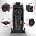 Тепловентилятор Adler AD 7725b, чорний, фото 6