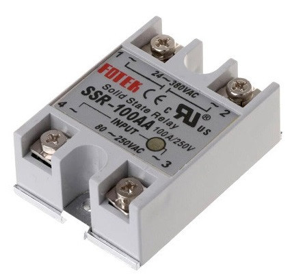 Однофазне Реле твердотільне SSR-100AA 100A AC-AC