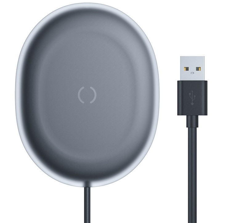 Зарядное устройство беспроводное Qi BASEUS Jelly WXGD-02 15W, черное