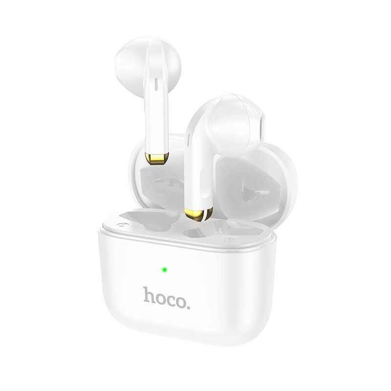 Навушники Bluetooth HOCO EW08 Студій true в чохлі для зарядки BT5.1, білі