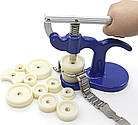 Прес для закривання кришок і скла годинника, 12 насадок, фото 7