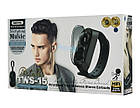 Навушники Bluetooth Remax TWS-15 в кейсі, з ремінцем, чорні, фото 8
