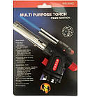 Пальник газовий портативний B201 на балончик, з п'єзопідпалом 0433, фото 6