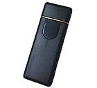 Запальничка спіральна USB ZGP 8070, чорна, фото 3