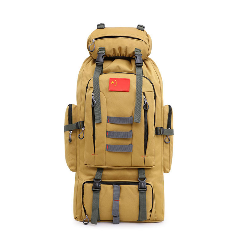 Рюкзак туристичний X0530, 80 л, коричневий, фото 1