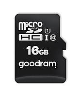 Картка пам'яті MicroSDHC 16 GB UHS-I Class 10 GOODRAM + SD-adapter + OTG Card reader (M1A4-0160R12)