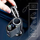 Адаптер автомобільний BASEUS S-06 Locomotive Bluetooth FM 2USB, 2.4A, чорний, фото 5