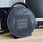 Керамічний обігрівач тепловентилятор Wi-heat 193А, економний, 800 Вт. Чорний, фото 8
