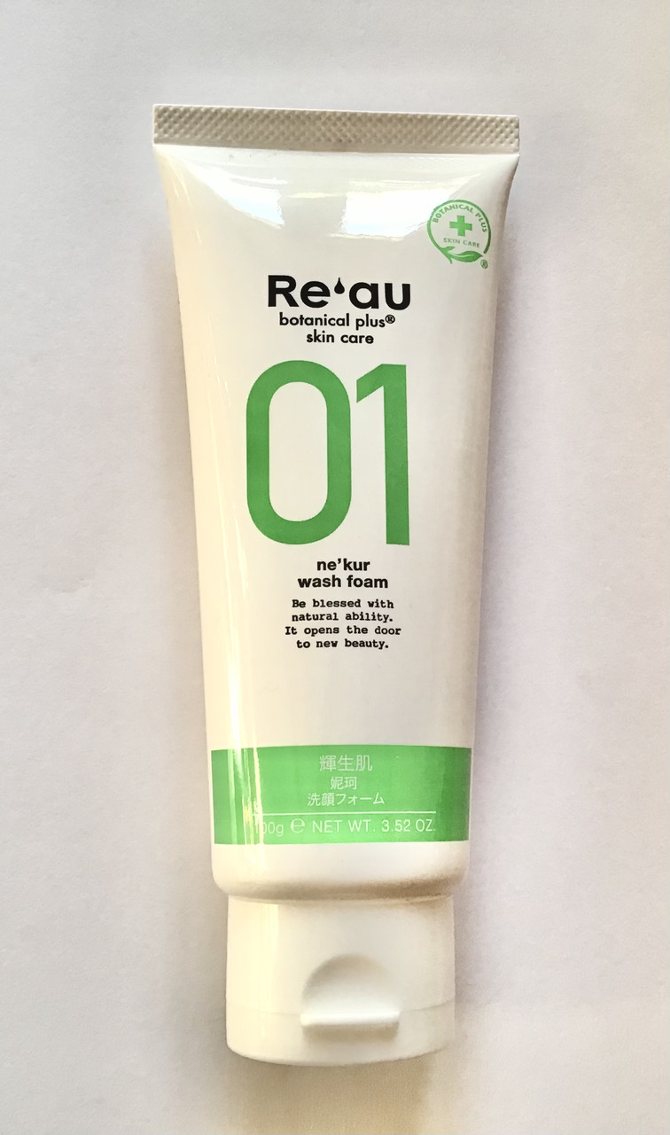 Re'au botanical plus skin care японська пінка з рослинними екстрактами для жирної та проблемної шкіри 100 г