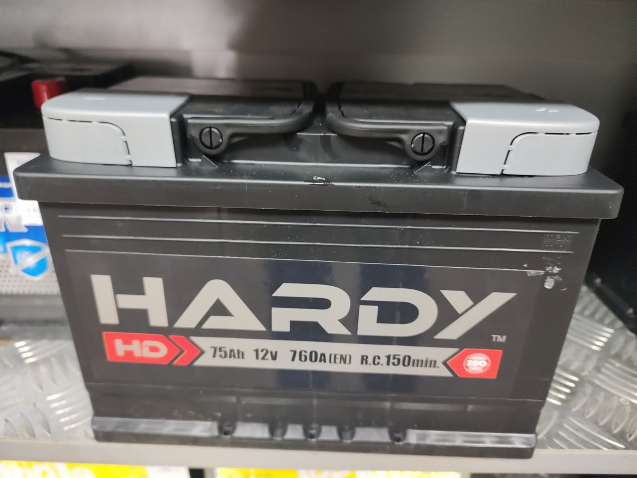 АКБ 6 ст 75 А (760EN) (0) HARDY HD Євро