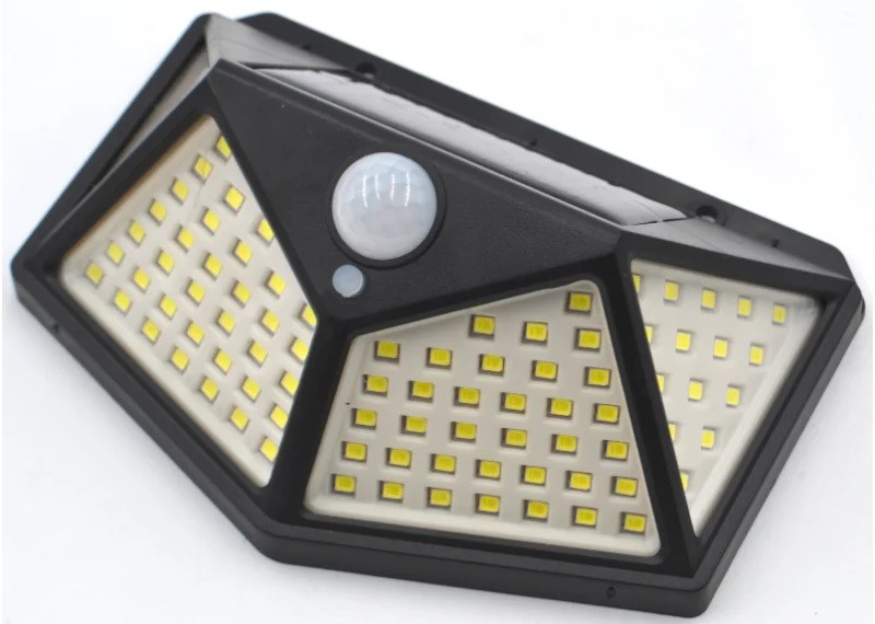 Вуличний ліхтар на сонячній батареї з датчиком руху Solar BL SH-100 100LED IP65