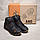 Чоловічі зимові шкіряні черевики MERRELL Black  (репліка), фото 8
