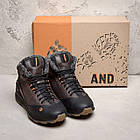 Чоловічі зимові шкіряні черевики MERRELL Chocolate, фото 8