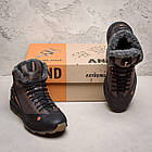 Чоловічі зимові шкіряні черевики MERRELL Chocolate, фото 9