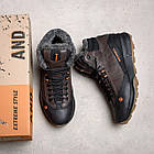 Чоловічі зимові шкіряні черевики MERRELL Chocolate, фото 10