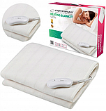 Простирадло з підігрівом - електрична підкладкова ковдра 150х80 cm. Esperanza EHB002 60Вт. Біле, фото 2