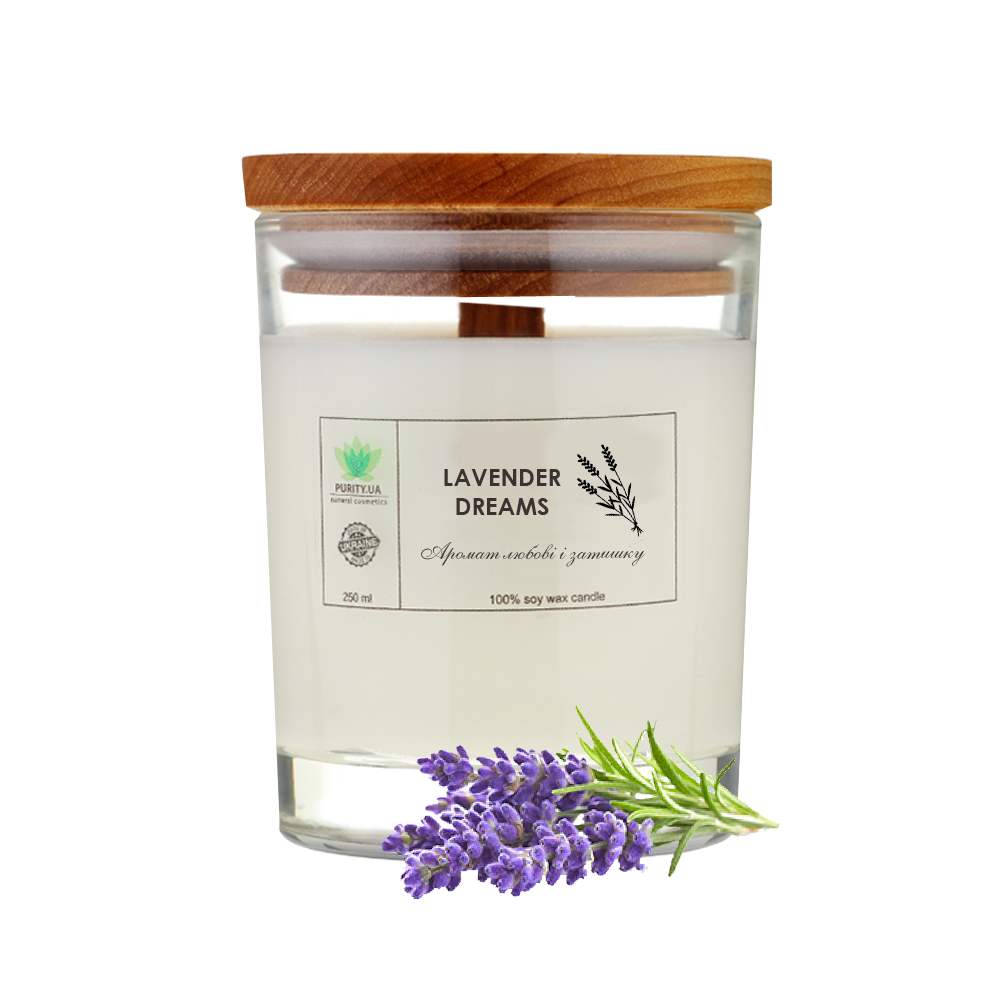 Аромасвічка Purity Lavender Dreams 150 грам